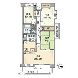 ステイツ浦和常盤北の物件間取画像